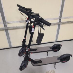 Initial $110 for electric scooter (includes $50 wear and tear fee)