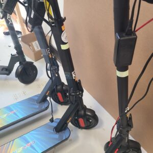 $100 Scooter>Our fastest and longest mileage pro-scooter with up to 25 mph and up to 30 miles per charge