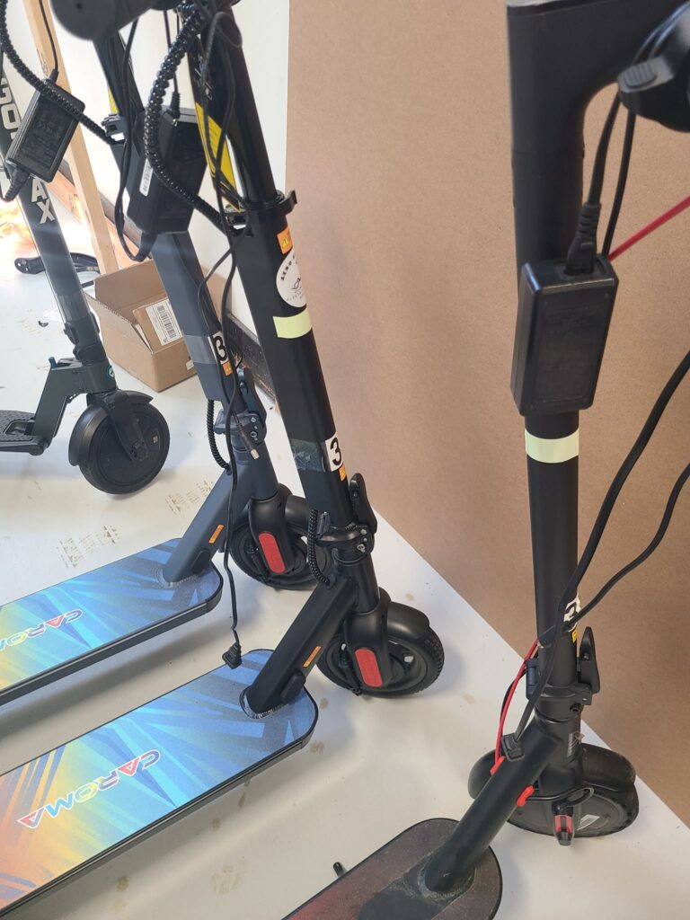 $100 Scooter>Our fastest and longest mileage pro-scooter with up to 25 mph and up to 30 miles per charge
